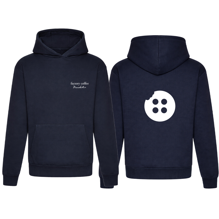 Hoodie with Factory Coffee Logo