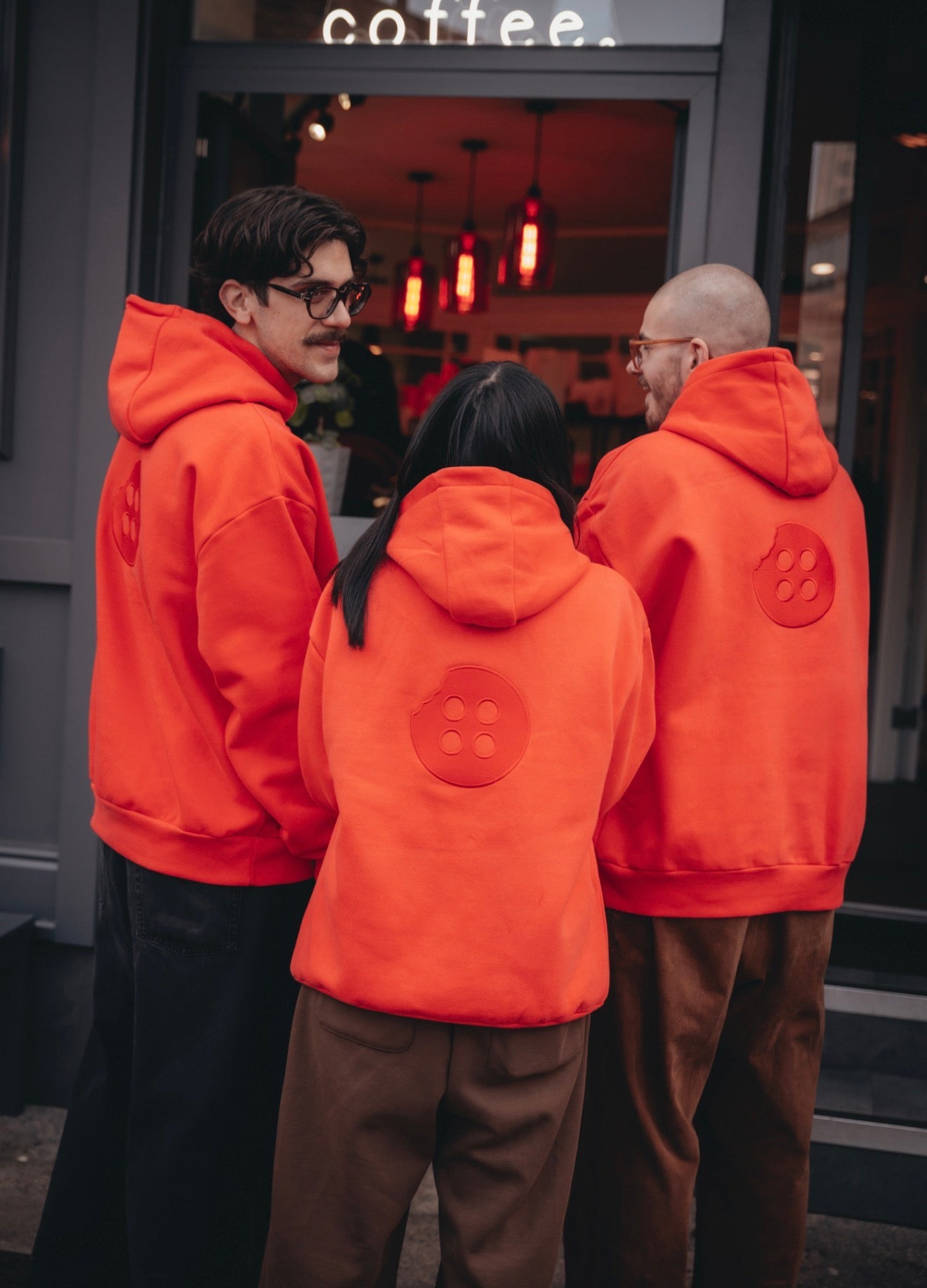 Limited Edition Hoodie with Button Embroidered Logo