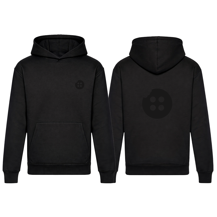 Limited Edition Hoodie with Button Embroidered Logo