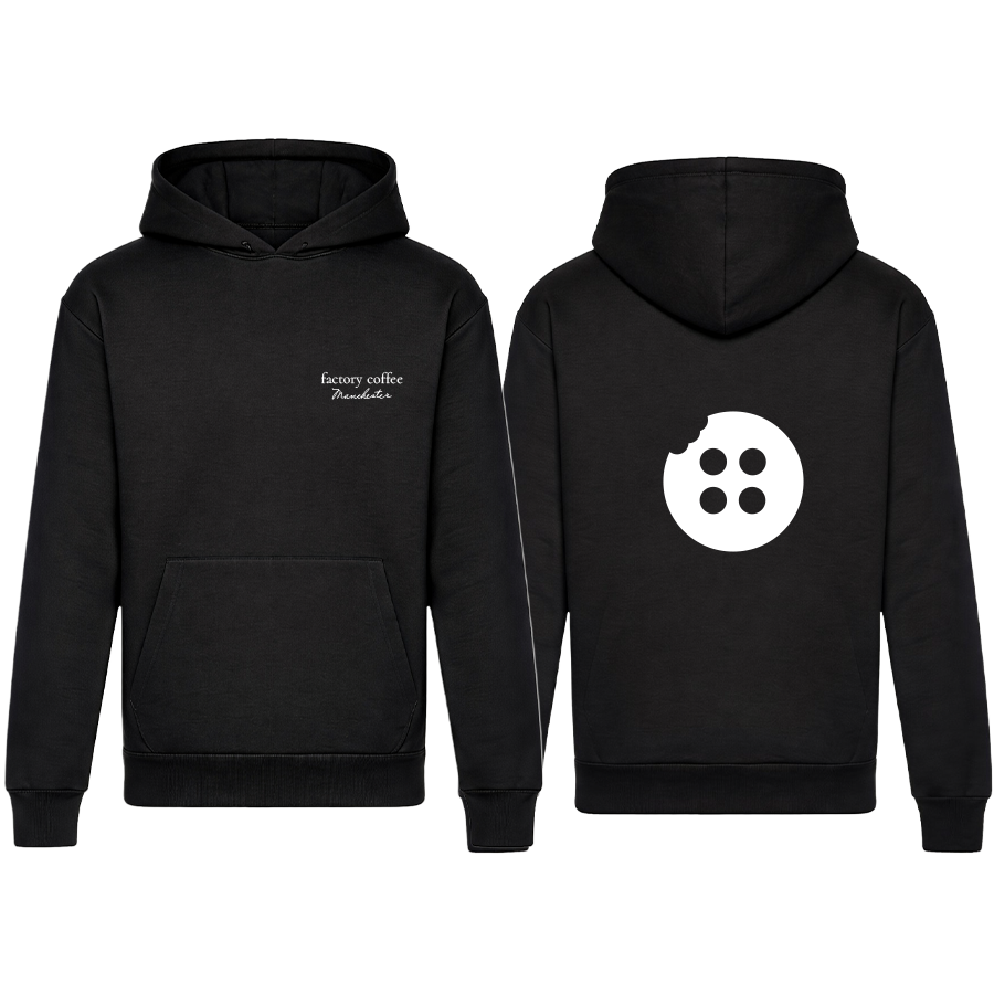 Hoodie with Factory Coffee Logo