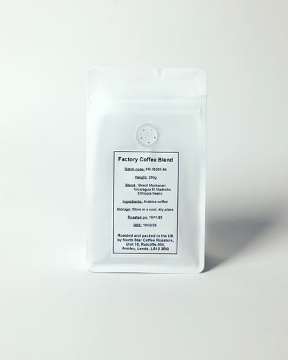 250g Factory Coffee Beans