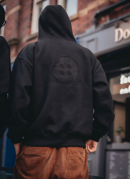 Limited Edition Hoodie with Button Embroidered Logo