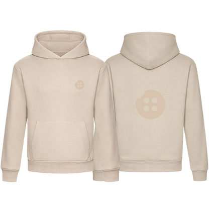 Limited Edition Hoodie with Button Embroidered Logo